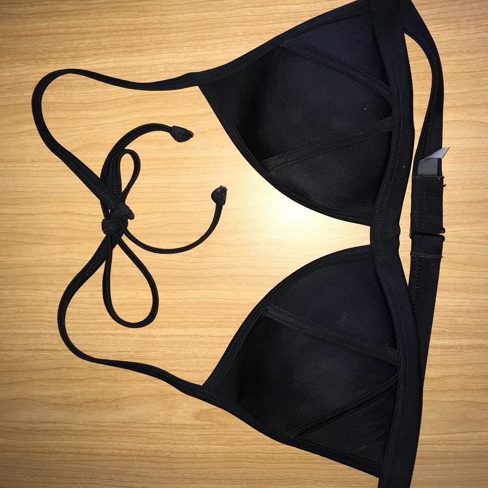 VS Pink Triangle Bikini top